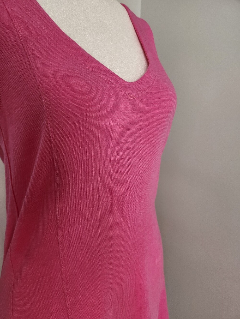 Horny Toad Pink Flexcell Tomboy Shift V-neck Tank Dress S - Picture 6 of 12